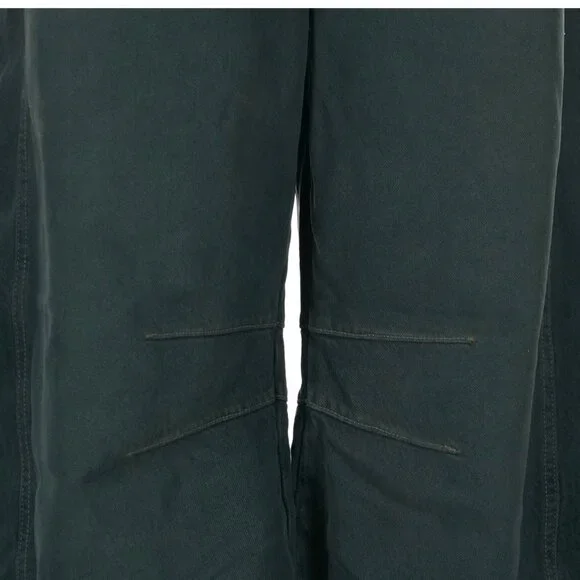 NWT Rare Size Free People We The Free Good Luck Barrel Jeans Luke Green 31S Boho - Picture 10 of 16